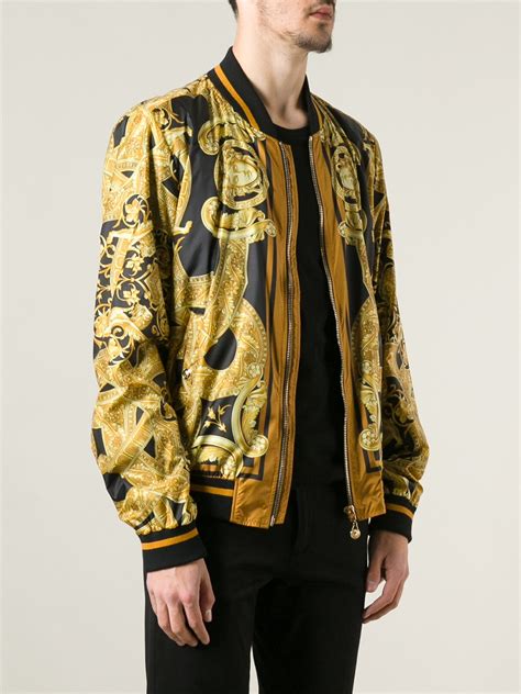 men versace jackets on|versace bomber jackets for men.